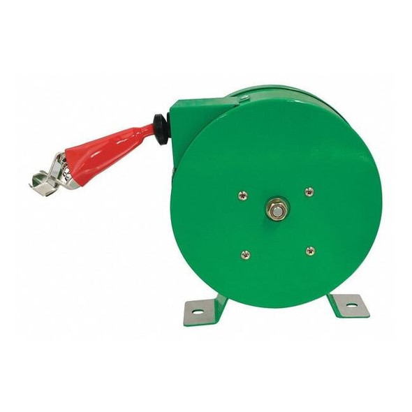 Speedaire Cable Reel,20 ft.,Powder Coated,Green 440G09