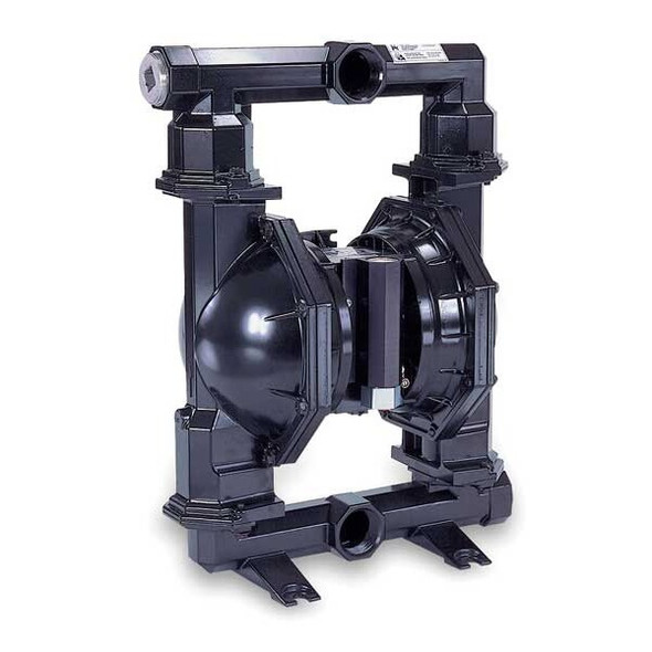 Aro Double Diaphragm Pump, Aluminum, Air Operated, PTFE, 90 GPM 666150-244-C