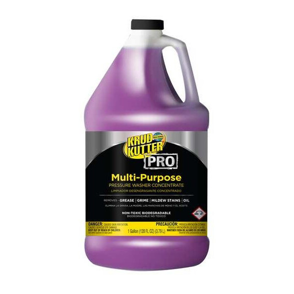 Multi-Purpose Pressure Washer, Bottle, 1 gal, Mild