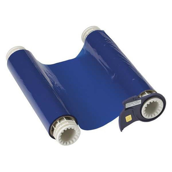 Brady Ribbon Cartridge, 8-3/4" W, 200 ft. L, Blue 13515