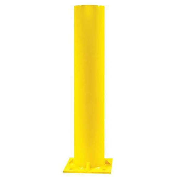 Manufacturer Varies Bollard ,36 in H,Yellow ,Carbon Steel IBB04040-Y-F