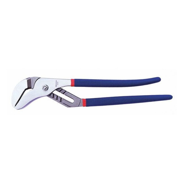 Westward 16 in Curved Jaw Tongue and Groove Plier, Serrated 53JX06