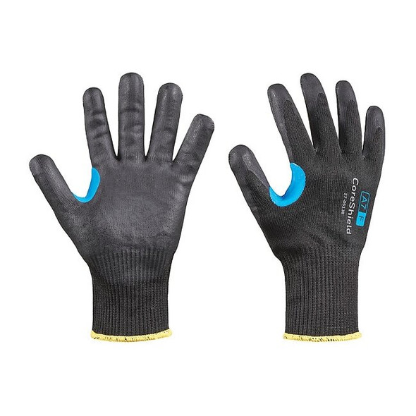 Cut-Resistant Gloves, Cut Level A7 ,Dipped ,Nitrile ,Smooth ,7 1 PR