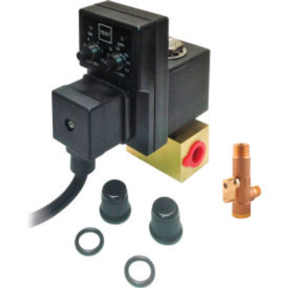 Arrow Pneumatics 5802S Electric Drain with Strainer 2.5 GPM 1/4"" NPT 1-Phase 11