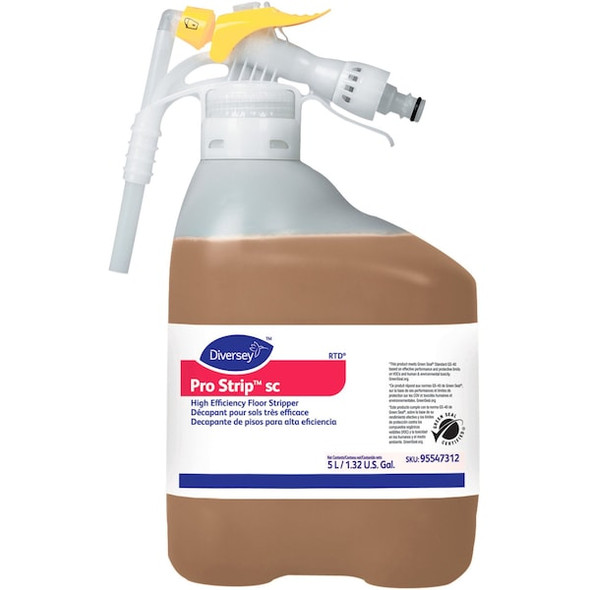 Diversey FloorStripper,Liquid,5L,Hose End Sprayer 95547312 Diversey FloorStripper,Liquid,5L,Hose End Sprayer 95547312