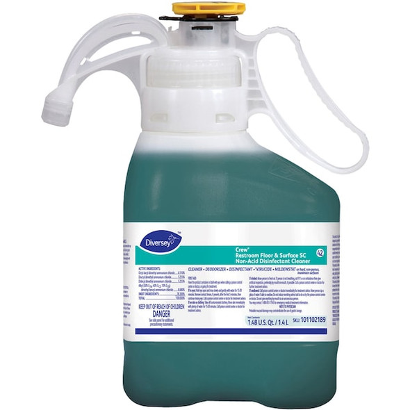 Diversey Bathroom Cleaner, 1.5L Hose End Connection Bottle, 2 PK 3063437