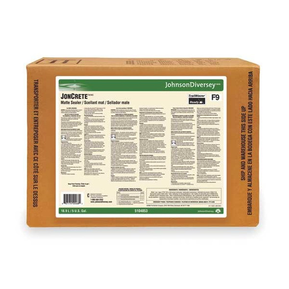 Diversey Sealer,Milky White,5 gal,Box 95104853