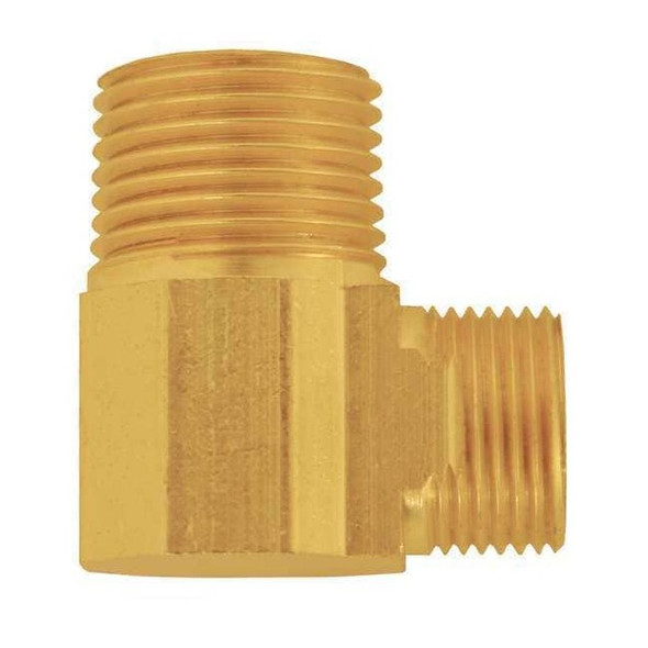Sani-Lav Elbow,Brass,3/8in Male Compression Inlet 1008