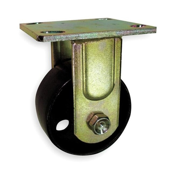 Manufacturer Varies Rigid Plate Caster,Steel,8 in.,1200 lb. 1NVD2