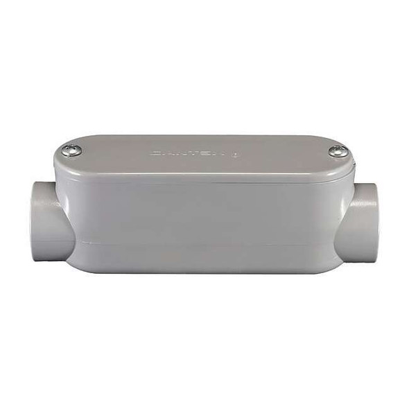 Cantex Conduit Outlet Body,PVC,Trade Size 2in 5133106