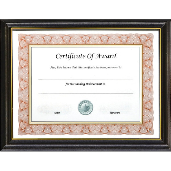 Nudell Deluxe Document Frame 8.5x11 Black 17081