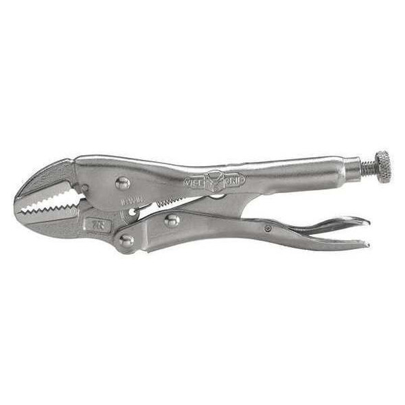 Irwin Locking Plier,Plain Grip,7" L 302L3-7R