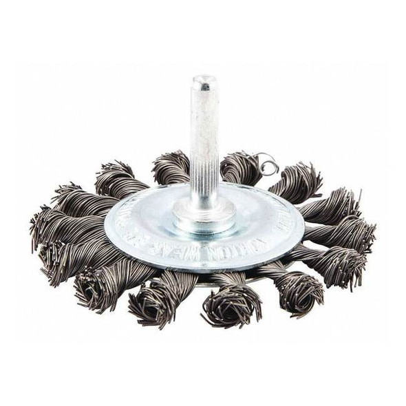 Manufacturer Varies Wire Wheel Brush,Shank Mount,5/8" L Trim 66252839015