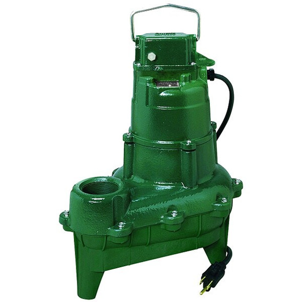 Zoeller SewageEjectorPump,15ft,0.4hp,115VAC 264-0005
