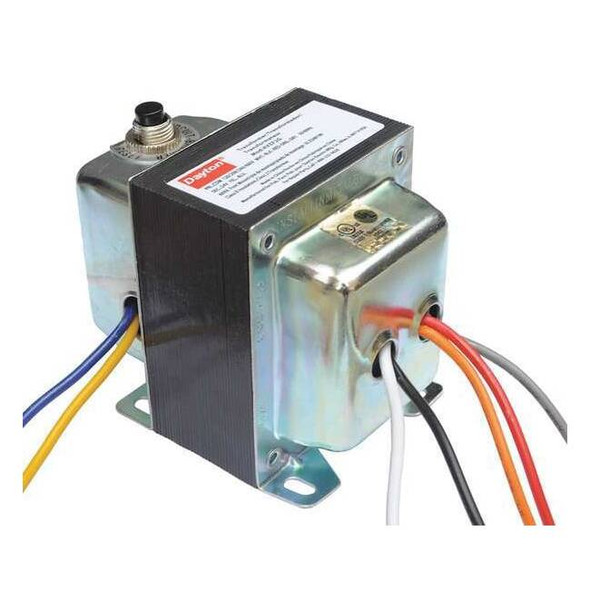 Dayton Class 2 Transformer, 75 VA, Not Rated, 24V AC, 120/208/240/480V AC 4VZF5