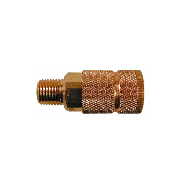 Coilflow Automotive "Tru-Flate" Interchange Series Couplers, 1/4 in (NPT) M
