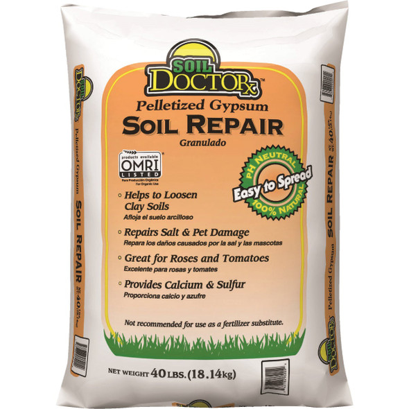 Soil Doctor 40 Lb. 1000 Sq. Ft. Coverage Gypsum 54055006