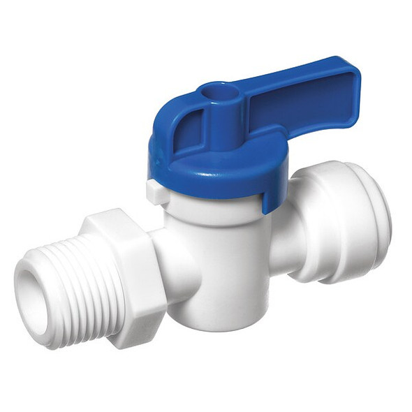 Usa Industrials Manual 2-Way Ball Valve,PushxMNPT,Acetal ZUSA-VLV-78 Usa Industrials Manual 2-Way Ball Valve,PushxMNPT,Acetal ZUSA-VLV-78