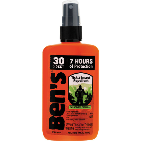 Ben's 30% Deet 3.4 Oz. Insect Repellent Pump Spray 0006-7088