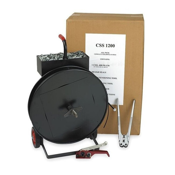 Manufacturer Varies PlasticStrappingKit,500lb,Polypropylene 2CXL5