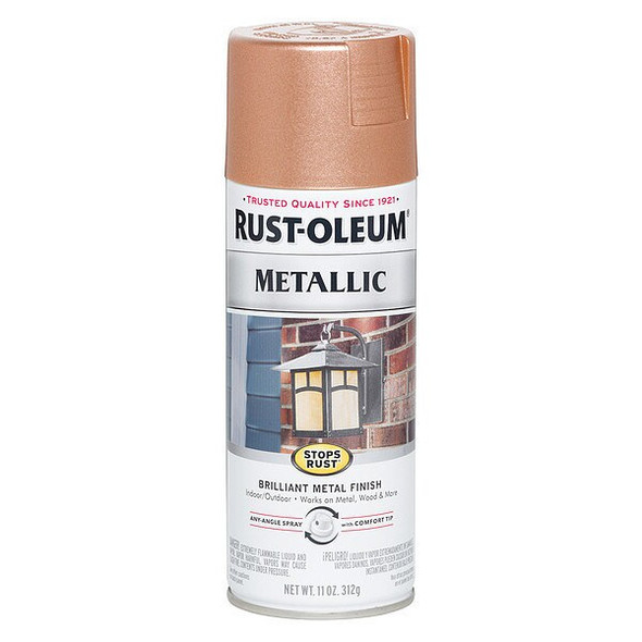 Rust-Oleum Spray Paint,Copper,11 oz. 7273830