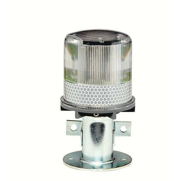 Tapco Warning Light, White, (4) LED, 1.2V, 60 FPM, 3 3/4 in Dia. 3337-00003