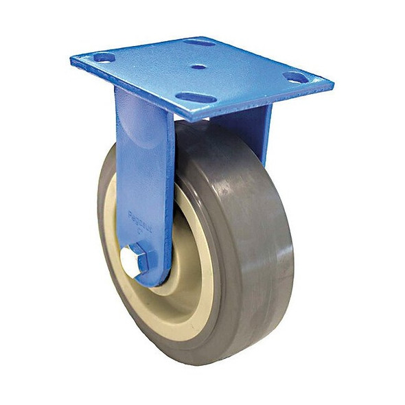Manufacturer Varies Plate Caster,Rigid,Polyurethane,5 5/8"H P21R-UP040D-14-BC