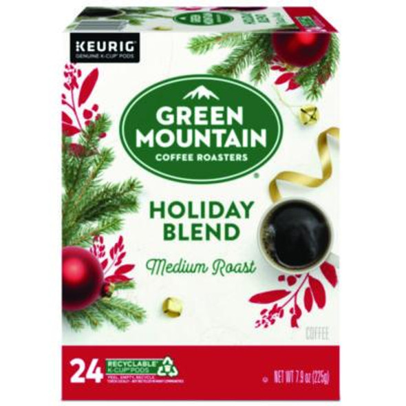 Green Mountain Coffee® Holiday Blend K-Cups, Medium Roast, 24/box 5000373747 Green Mountain Coffee® Holiday Blend K-Cups, Medium Roast, 24/box 5000373747