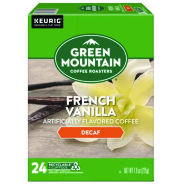 Green Mountain Coffee® French Vanilla Decaf Coffee K-Cups, 24/box 5000330142 Green Mountain Coffee® French Vanilla Decaf Coffee K-Cups, 24/box 5000330142