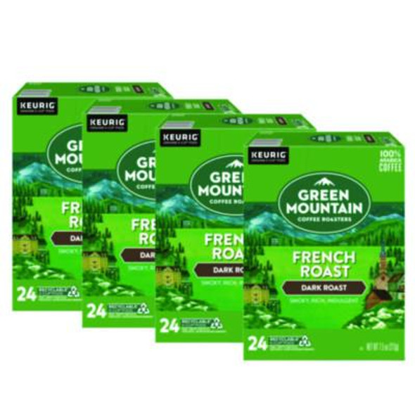 Green Mountain Coffee® French Roast Coffee K-Cups, 96/carton 5000330108 Green Mountain Coffee® French Roast Coffee K-Cups, 96/carton 5000330108