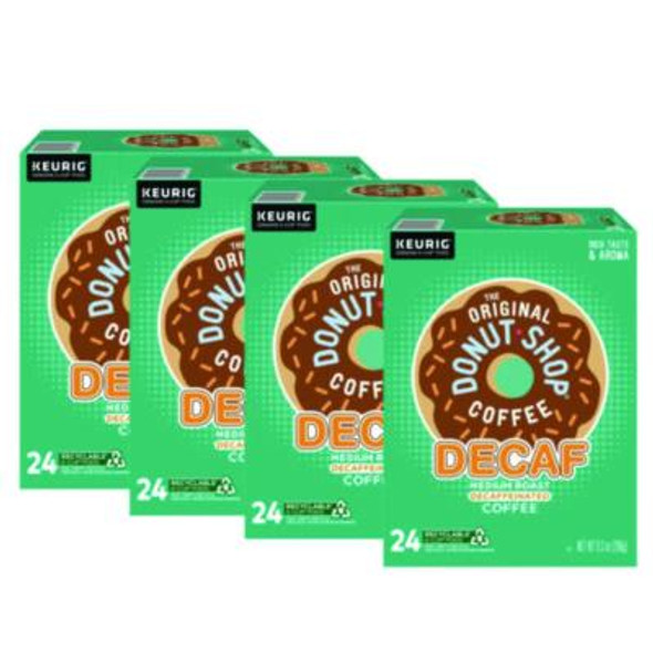 The Original Donut Shop® Decaf Coffee K-Cup Pods, 96/carton 5000341140