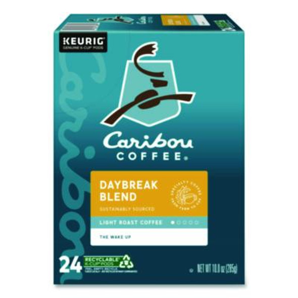 Caribou Coffee® Daybreak Morning Blend Coffee K-Cups, 24/box 5000330136 Caribou Coffee® Daybreak Morning Blend Coffee K-Cups, 24/box 5000330136