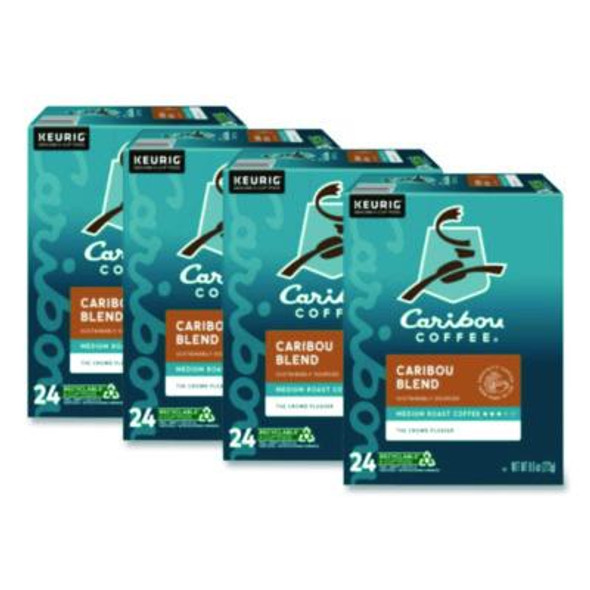 Caribou Coffee® Caribou Blend Coffee K-Cups, 96/carton 5000330135 Caribou Coffee® Caribou Blend Coffee K-Cups, 96/carton 5000330135