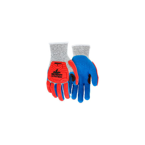MCR Safety UltraTech Gloves Latex Cut A4 Impact 1 Abrasion 4 Puncture 5 1 Pair M