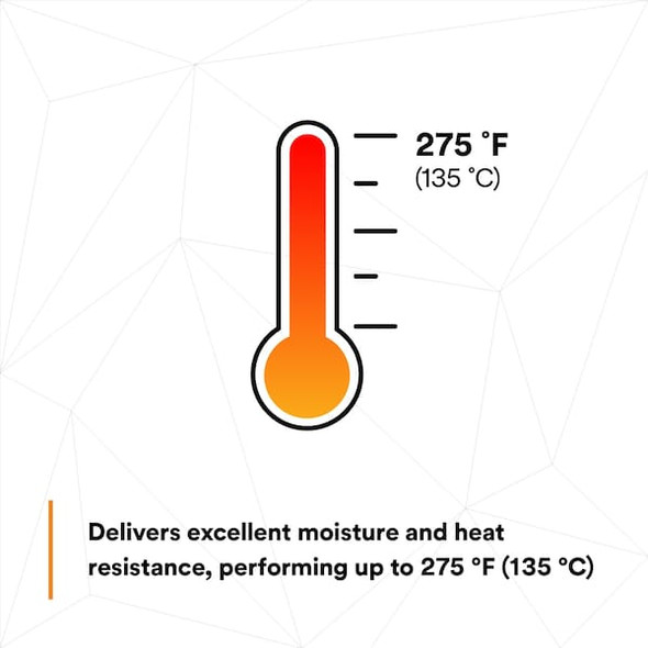 Heat Shrink Tube, Thin Wall, 2:1 I.D. Shrink Ratio, 3 in I.D. Before Shrinking, Yellow, 50 ft