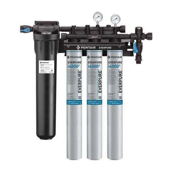 Pentair Everpure WaterFiltrationSystem,0.5micron,291/2inH EV932523-75