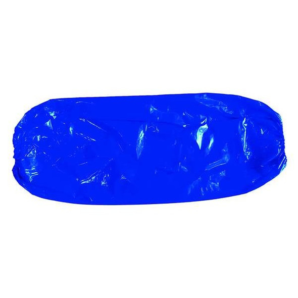Condor Disposable Sleeve,Blue,18",PK100 32TL74 Condor Disposable Sleeve,Blue,18",PK100 32TL74