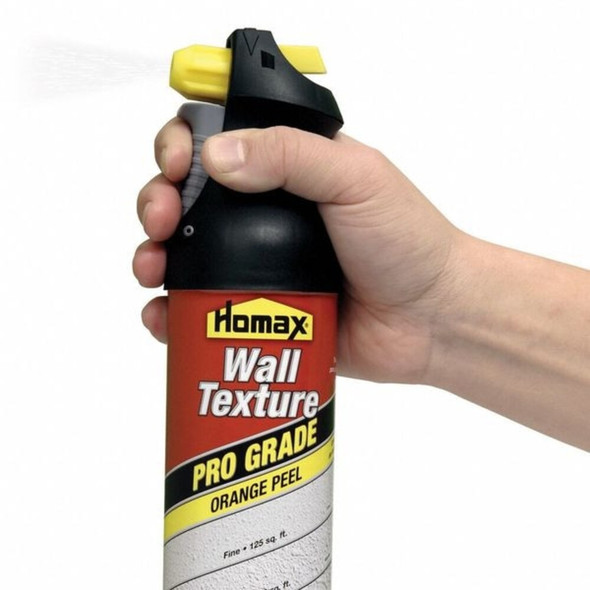 Homax Wall Texture, White, Tinted, Matte, Solvent, 25 oz 4555