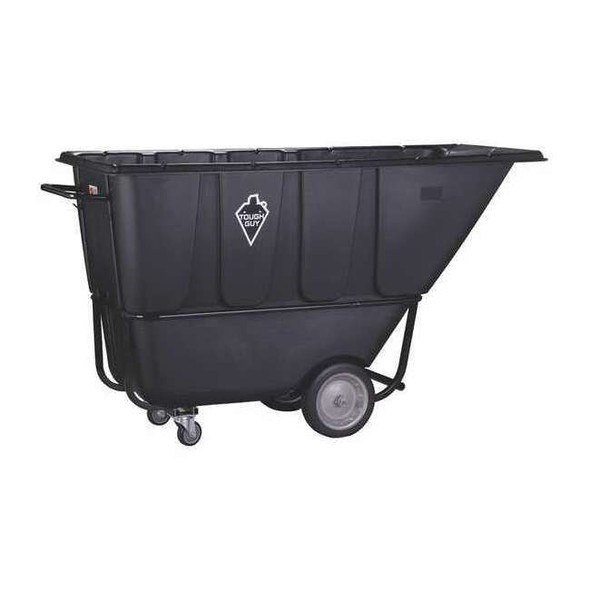 Tough Guy Tilt Truck,Std,1 cu. yd.,1250 lb.,Black 21VK48