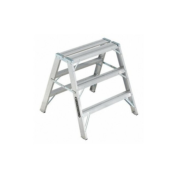 Louisville Sawhorse Ladder, Aluminum, 34" W x 37" H L-2032-03