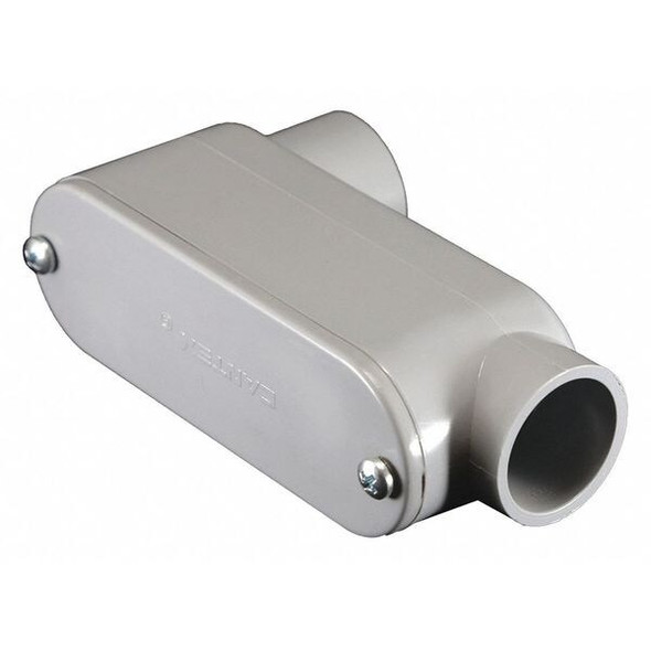 Cantex Conduit Outlet Body,PVC,Trade Size 1/2in 5133663