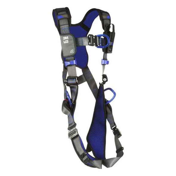 3m Dbi-Sala Harness,L,Gray,Quick-Connect,Polyester 1113212