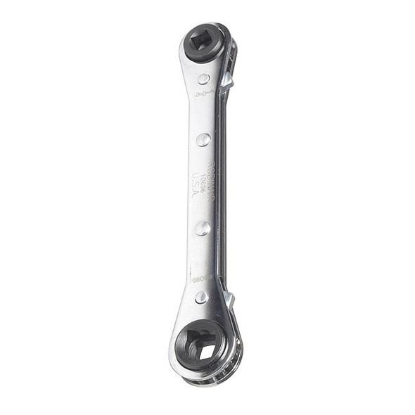 Robinair Ratcheting Wrench, Combination, 8-7/64" L 10696