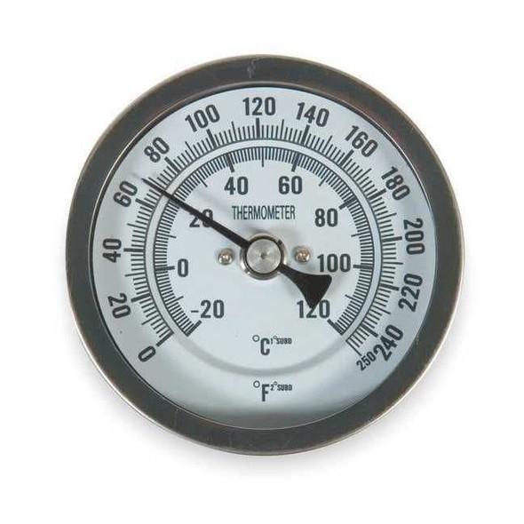 Manufacturer Varies Bimetal Thermom,5 In Dial,0 to 250F 1NGF2