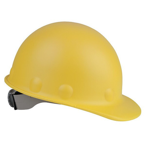 Hard Hat, Roughneck P2HN, Fiberglass, 8 Point Ratchet, Type 1, Class G, Yellow