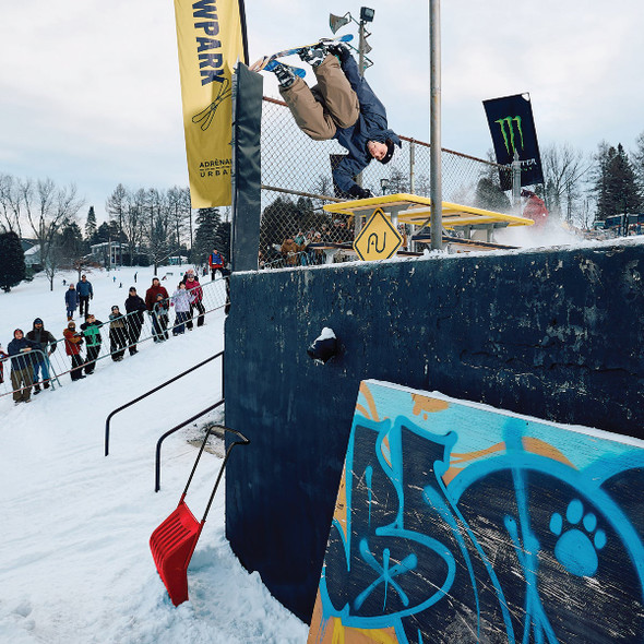 Garant 24 In. Poly Sled Snow Shovel with Steel Wear Strip and 42.5 In. Steel Handle