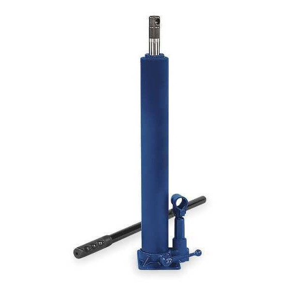 Westward Crane Jack, 4 ton Load Capacity, Blue, 5Z010, Hydraulic 5M471