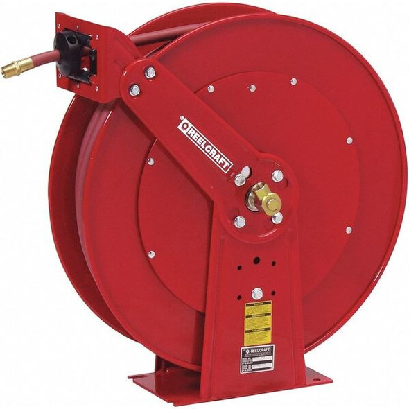 Reelcraft Spring Return Hose Reel,3/8" MNPT,75 ft 81075 OLP