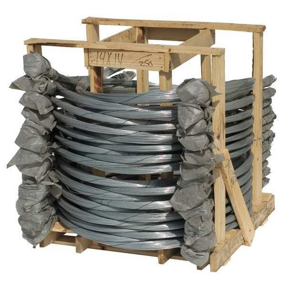 Accent Wire Products Bale Ties,Galv,.106 In Dia,21ft,PK125 GWBT 12g x 21ft x 125