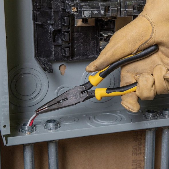 Klein 8-1-2 In. Journeyman Long Nose Pliers J203-8N 342386